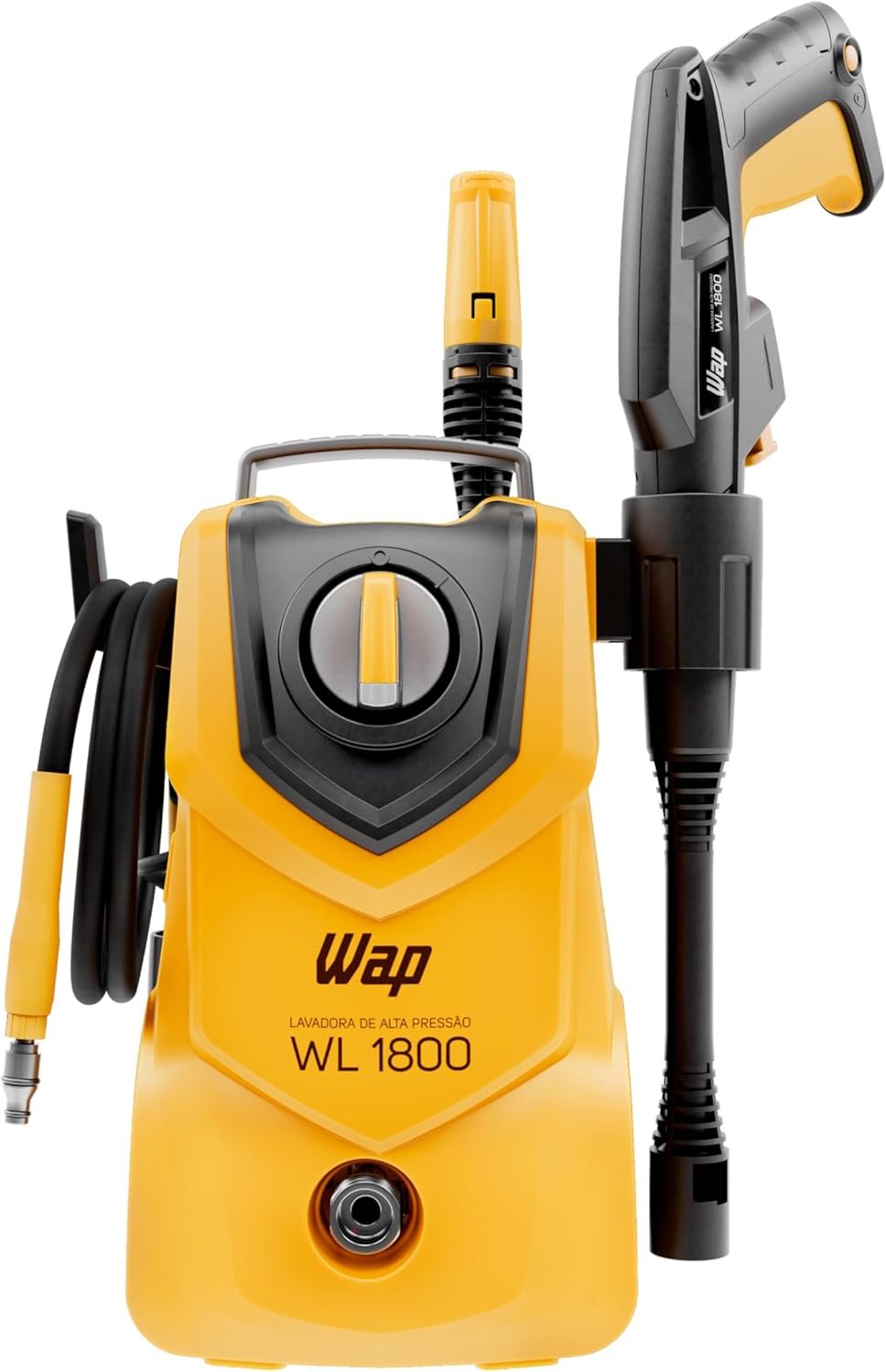 WAP Lavadora de Alta Pressão WL 1800 360L/h Portátil, com Jato em Leque e Concentrado 1500psi 1400W 220V - Imagem 6