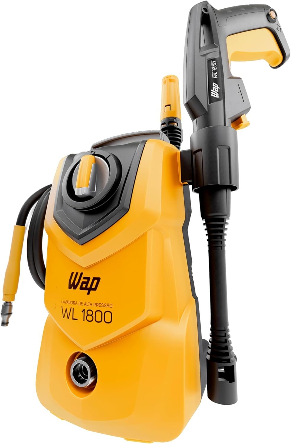 WAP Lavadora de Alta Pressão WL 1800 360L/h Portátil, com Jato em Leque e Concentrado 1500psi 1400W 220V - Imagem 7