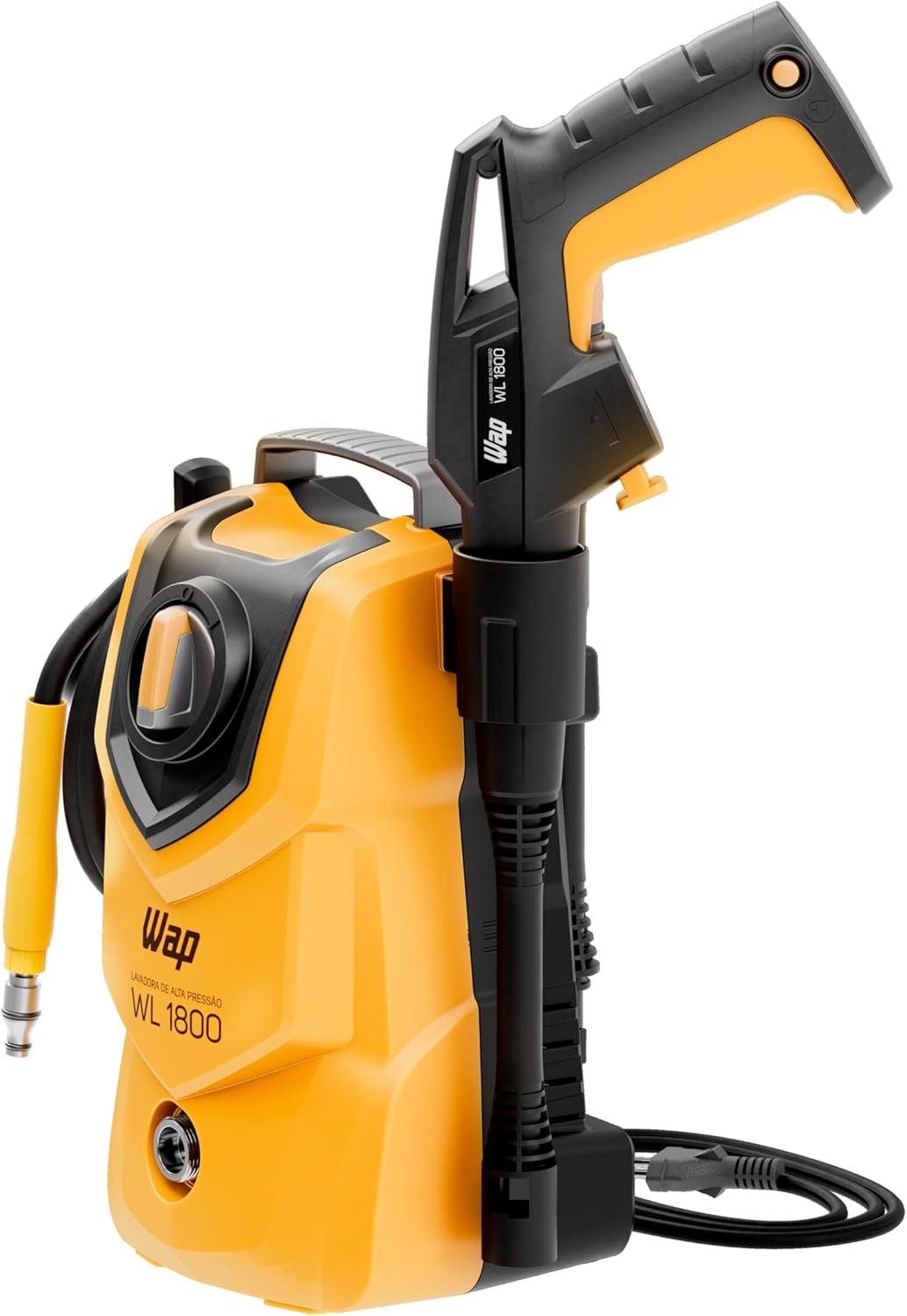 WAP Lavadora de Alta Pressão WL 1800 360L/h Portátil, com Jato em Leque e Concentrado 1500psi 1400W 220V - Imagem 8