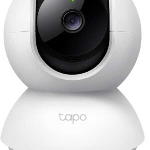 TP-Link Tapo C200, Camera de Segurança Wi-Fi 360º, 1080p Full HD, Visão Noturna, Audio de duas vias, Detecção de Movimentos, Trabalha com Alexa, 512G de Armazenamento Local, Armazenamento na Nuvem