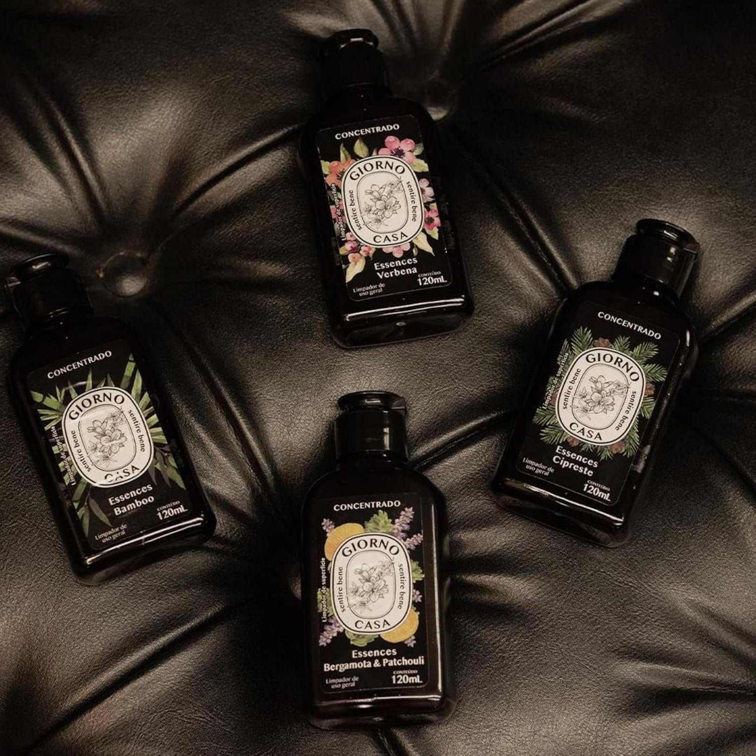 Giorno Casa Limpador Concentrado De Superfície Perfumador Bamboo 120 Ml Marrom - Imagem 13