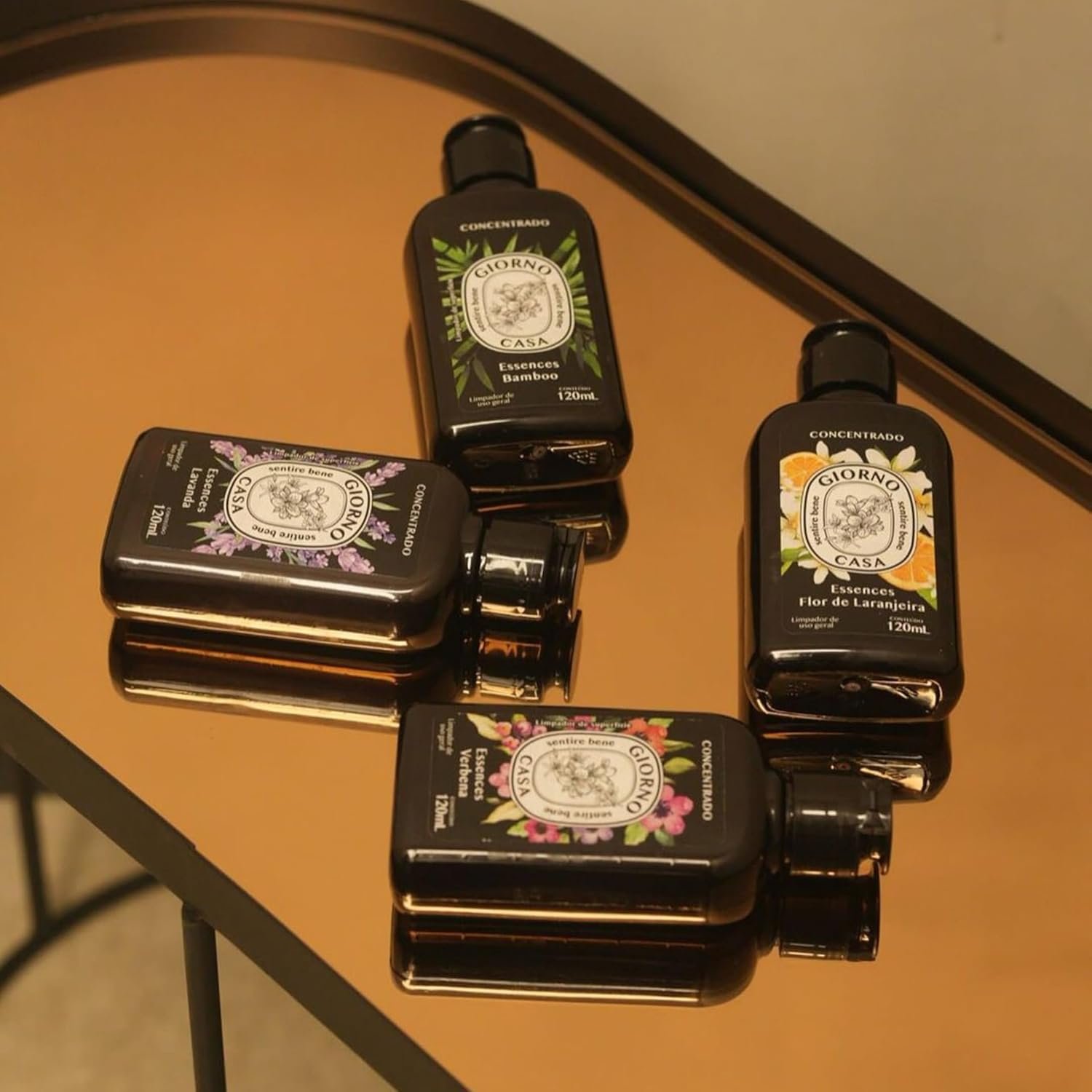 Giorno Casa Limpador Concentrado De Superfície Perfumador Bamboo 120 Ml Marrom - Imagem 19