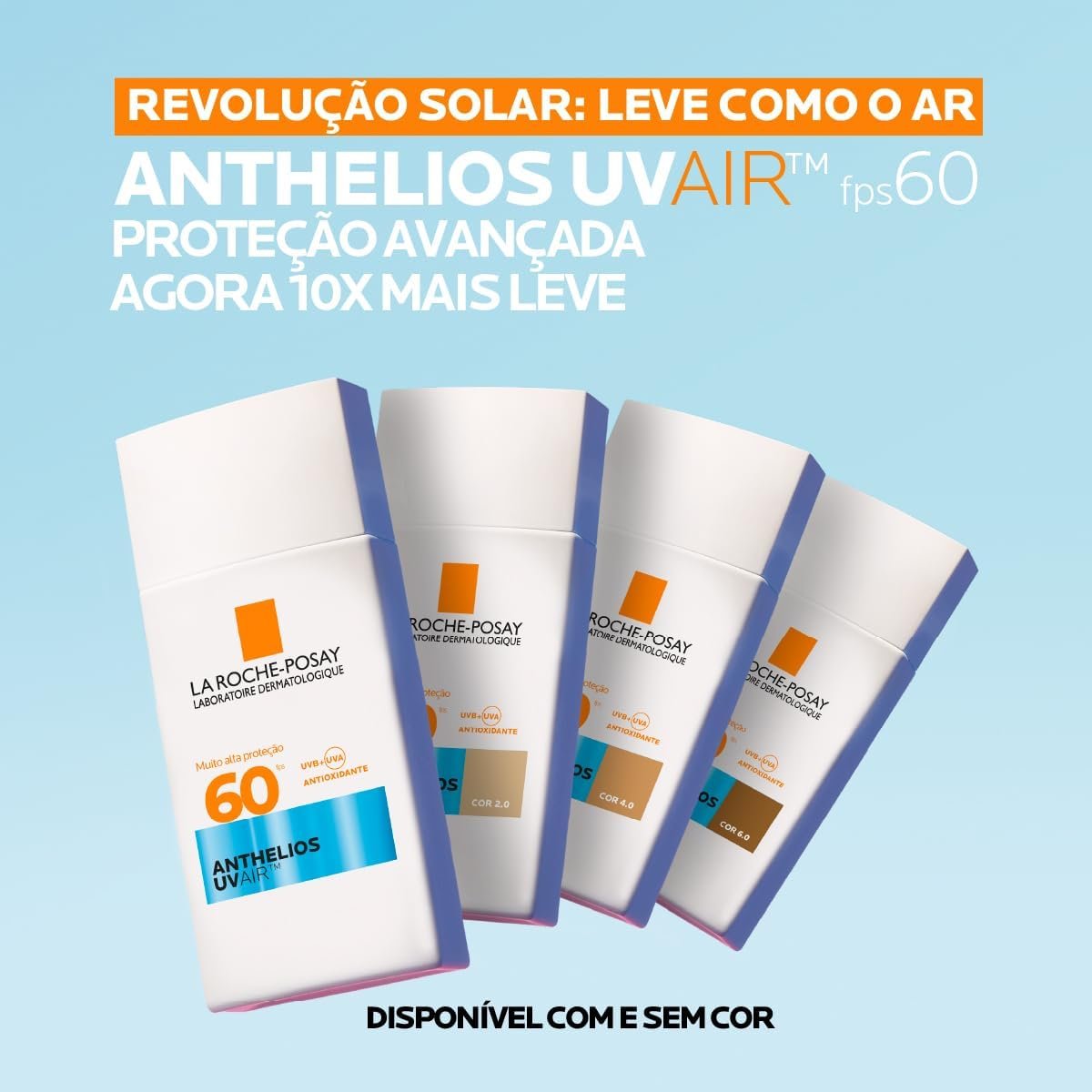 La Roche- Posay, Protetor Solar Facial com Cor, Anthelios UvAir - Imagem 3