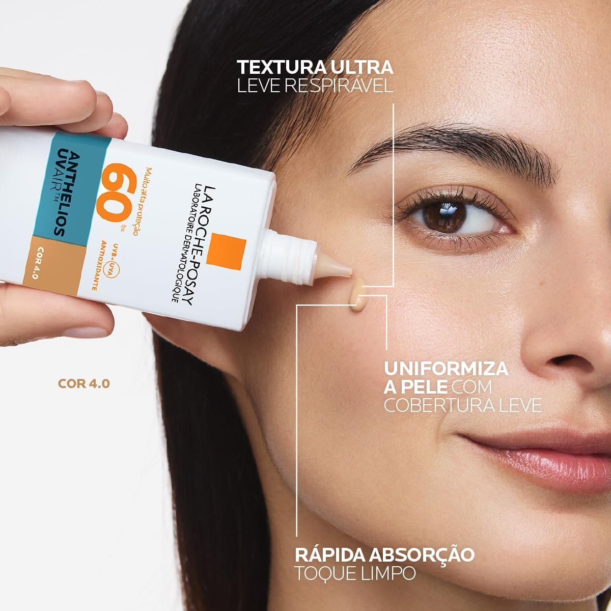 La Roche- Posay, Protetor Solar Facial com Cor, Anthelios UvAir - Imagem 8