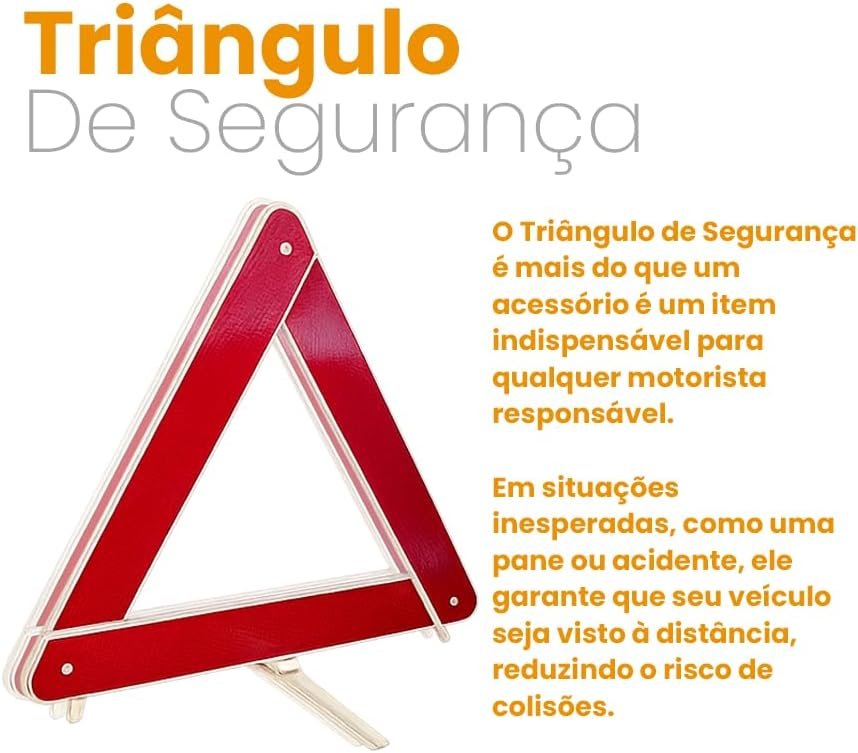 Kit Estepe Carro Macaco Triangulo Chave Roda Cabo De Chupeta - Imagem 7