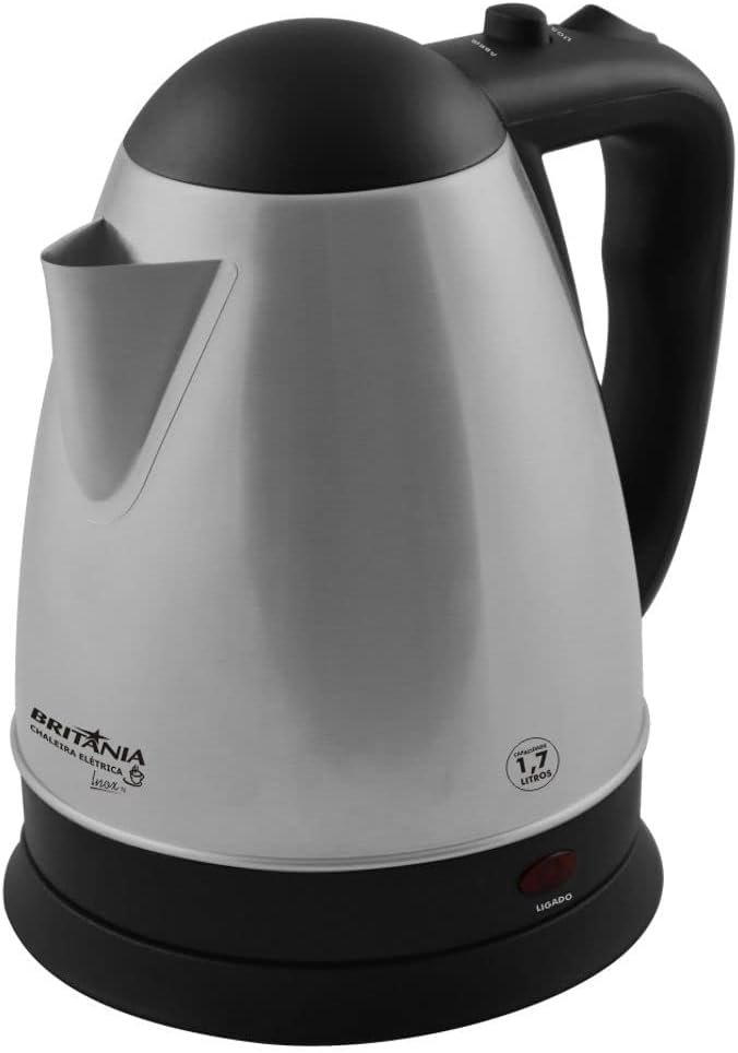 Chaleira, Bch02pi, 1,8L, Preto, 220v, Britânia