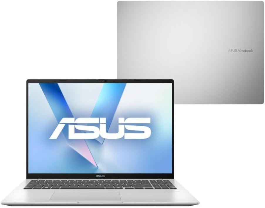 Notebook ASUS Vivobook 16 X1607QA SNAPDRAGON X1 26 100 16Gb Ram 1TB SSD Windows 11 Home Tela 16" FHD Silver - MB092W