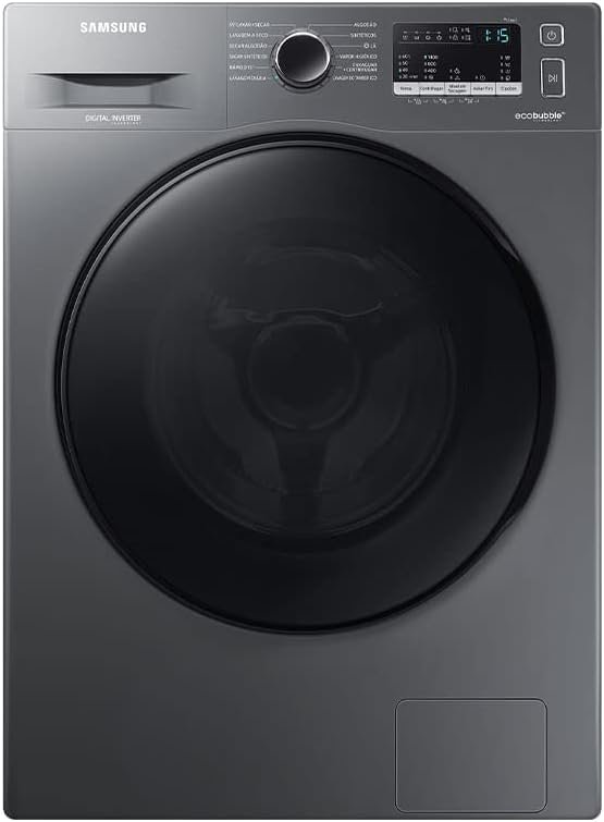 Lava e Seca Samsung WD11A com Ecobubble WD11A4453BX Inox Look 11/7kg 220V