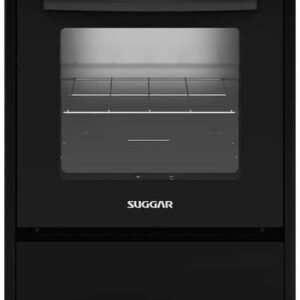 SUGGAR FOGÃO NEO MAX PRETO MESA DE VIDRO 4 BOCAS ACENDIMENTO AUTOMÁTICO FGV403PT