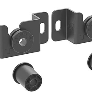 Suporte Fixo Universal de Parede, Capacidade até 100 kg Padrão VESA 75×75 a 800x400mm, TVs 14″ a 100″, Preto, UNI100, ELG