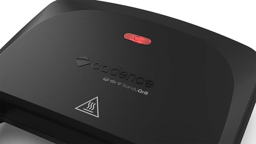 Sanduicheira Elétrica Cadence SanduGrill Preta SAN230 127V - Imagem 5