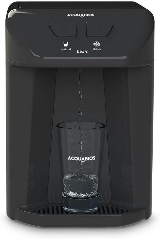 ACQUABIOS PURIFICADOR DE ÁGUA BASIC - BACTERIOLÓGICO/BIVOLT/PRETO