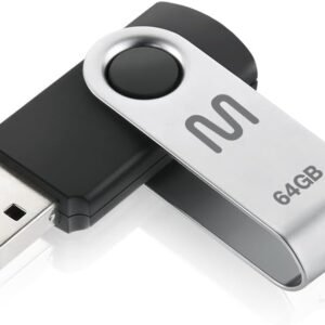 Pen Drive Twist 64GB USB com Leitura até 10MB/s e Gravação até 3MB/s Preto Multi – PD590
