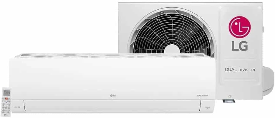 Ar Condicionado Split Inverter 18.000 Btus LG Dual Compact +IA Frio S3-NQ18KLQAL - 220 Volts
