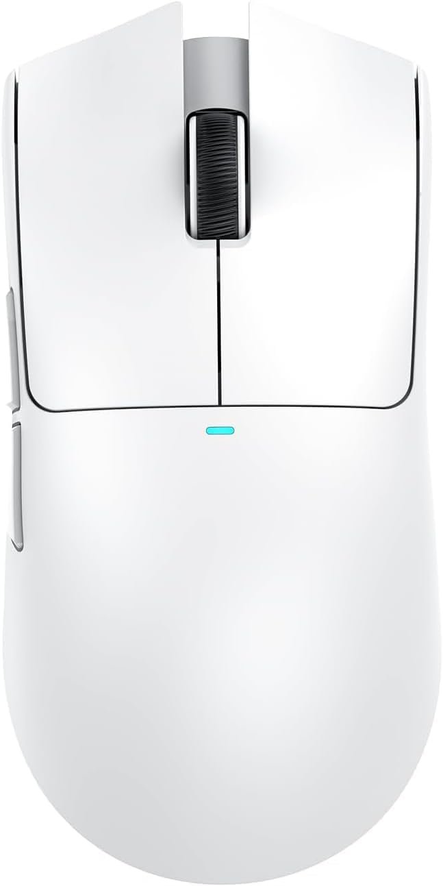 ATTACK SHARK X11 Mouse para jogos com dock de carregamento magnético, sensor para jogos PixArt PAW3311, para sem fio/com fio BT/2.4G, 22000 DPI, mouses de escritório para jogos para Win11/Xbox(branco) - Imagem 8