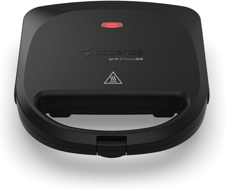 Sanduicheira Elétrica Cadence SanduGrill Preta SAN230 127V