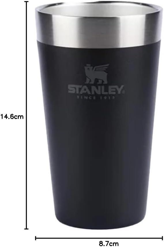 Stanley - Copo de cerveja isolado, copo empilhável Stay Chill de 473 ml, para bebidas quentes ou frias - Imagem 8