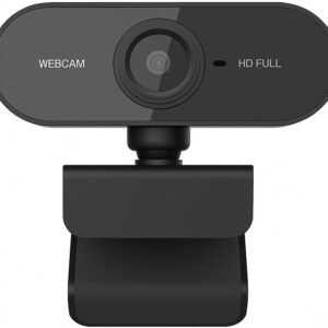 Top 1 Webcam Premium Full HD 1080p com Microfone, USB Plug & Play, Foco Automático – Para PC, Notebook, Zoom, Teams, Meet Skype YouTube Discord e Mais – Ideal para Home Office Reuniões e Videochamadas