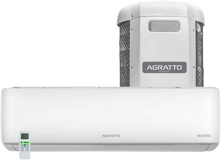 Ar Condicionado Split Inverter 9000 Btus Frio Liv Top Agratto 220V - Imagem 3
