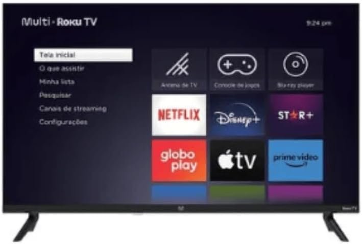 Smart TV Multi Roku 32" HD 3 HDMI 2 USB Compatível com Alexa e Google Home - TL052M - Imagem 2