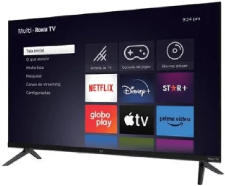 Smart TV Multi Roku 32" HD 3 HDMI 2 USB Compatível com Alexa e Google Home - TL052M - Imagem 4