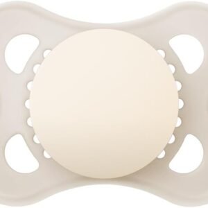 MAM Baby 1 Chupeta Original Com Bico Simétrico de Silicone SkinSoft para Crianças 0-6 Meses Embalagem Blister, Neutra