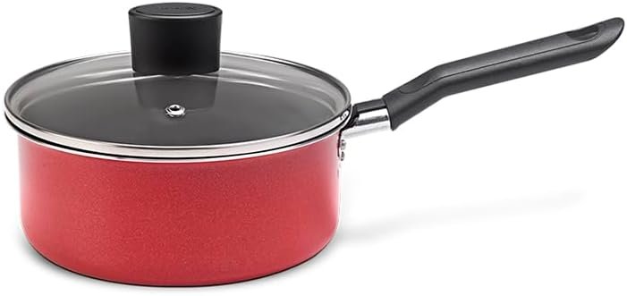 Brinox - Jogo de Panelas 7 Peças Garlic Antiaderente - Vermelho - Imagem 5