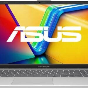 Notebook ASUS Vivobook Go 15, Intel Core i3 N305, 8GB, 512GB SSD, W11 Home, Tela 15.6″ FHD, Cool Silver – E1504GA-NJ435W