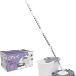 Simplo – Mop com Balde e Esfregão Giro Fit