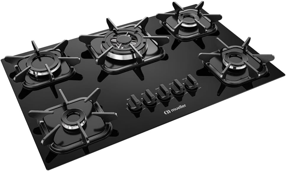 Cooktop 5 bocas com Queimador Tripla chama e Acendimento Super Automático - Mueller Unica - Imagem 3