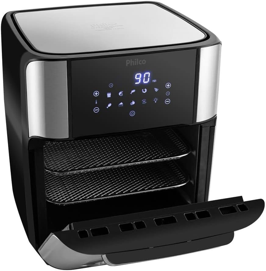 FRITADEIRA AIR FRYER PHILCO 12L PT PFR2200P 220V - Imagem 2