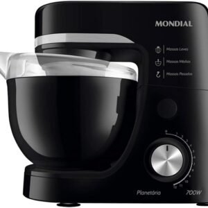 Batedeira Planetária, Mondial, Preto, 700W, 220V – BP-03-B