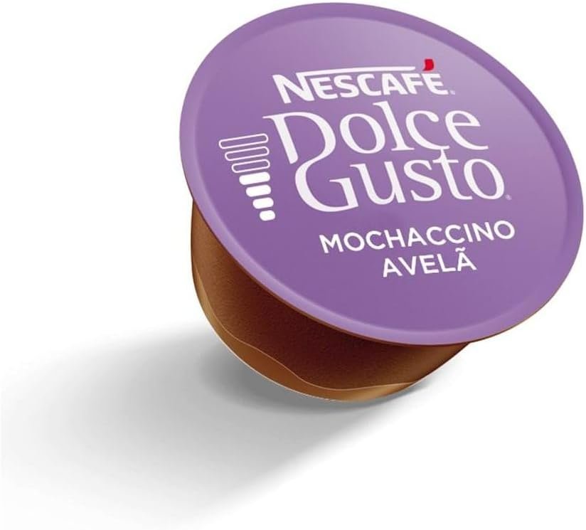 Dolce Gusto Mochaccino Em Cápsula Avelã Nescafé Caixa 170G 10 Unidades - Imagem 4