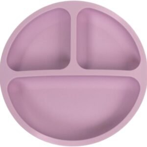 Prato de Silicone com Ventosa para Bebê Antiderrapante Seguro Livre de BPA Introdução Alimentar | Pippo