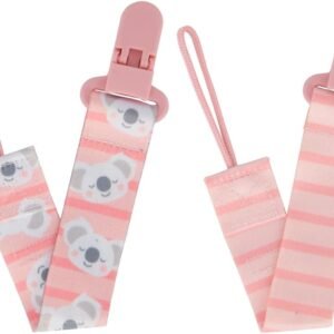 Buba, Kit 2 Prendedores De Chupeta Coala Rosa