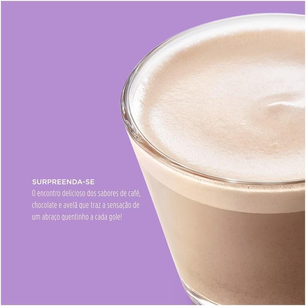 Dolce Gusto Mochaccino Em Cápsula Avelã Nescafé Caixa 170G 10 Unidades - Imagem 3