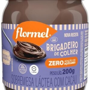 Brigadeiro de Colher FLORMEL Zero Açúcar 200 gramas Brigadeiro de Colher FLORMEL Zero Açúcar 200 gramas