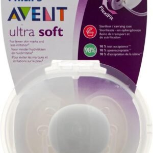 Chupeta Ultra Soft Unitária Branca Philips Avent 0-6M Chupeta Ultra Soft Unitária Branca Philips Avent 0-6M
