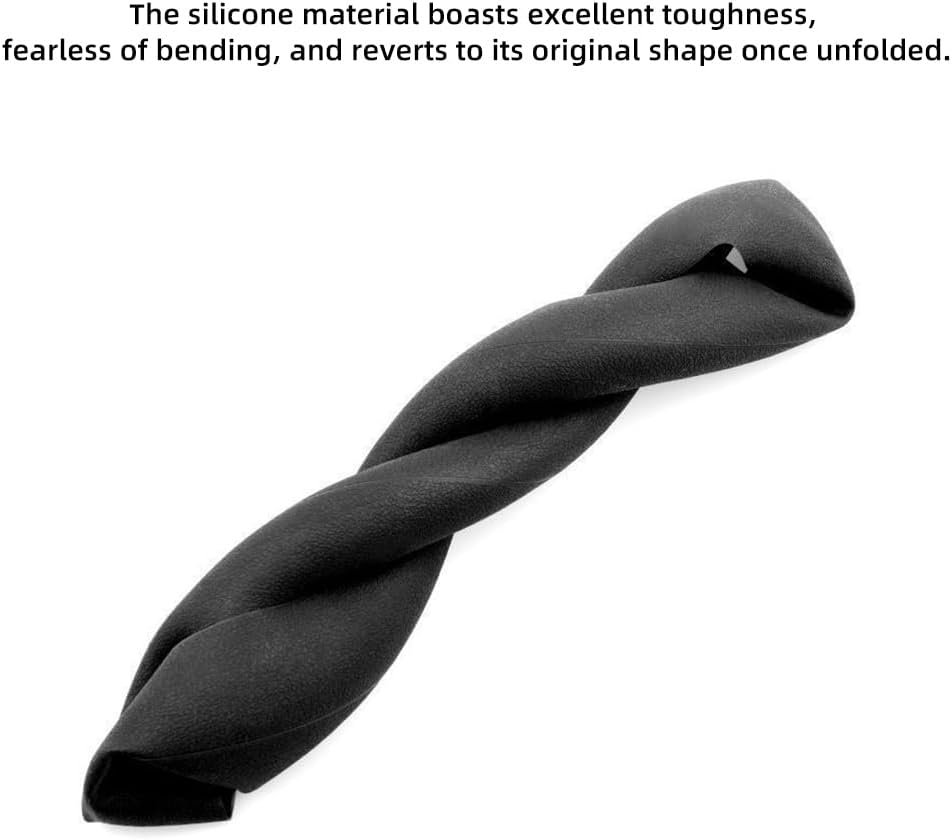 Capa de volante, couro de silicone antiderrapante e respirável, ajuste universal para carro, caminhão, SUV, fácil de instalar, aderência segura - Imagem 6