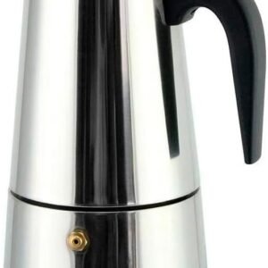 Cafeteira Italiana Expresso 450ml em Inox Para 9 Xícaras