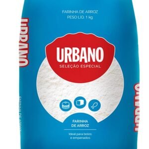 Urbano, Farinha de Arroz, Zero Glúten – 1 kg