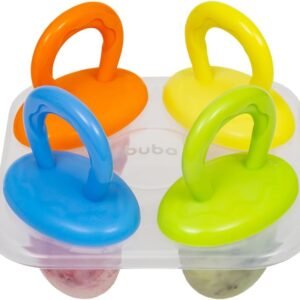 Forminha de Picolé Buba Divertidas Livres de BPA Infantil Sortido