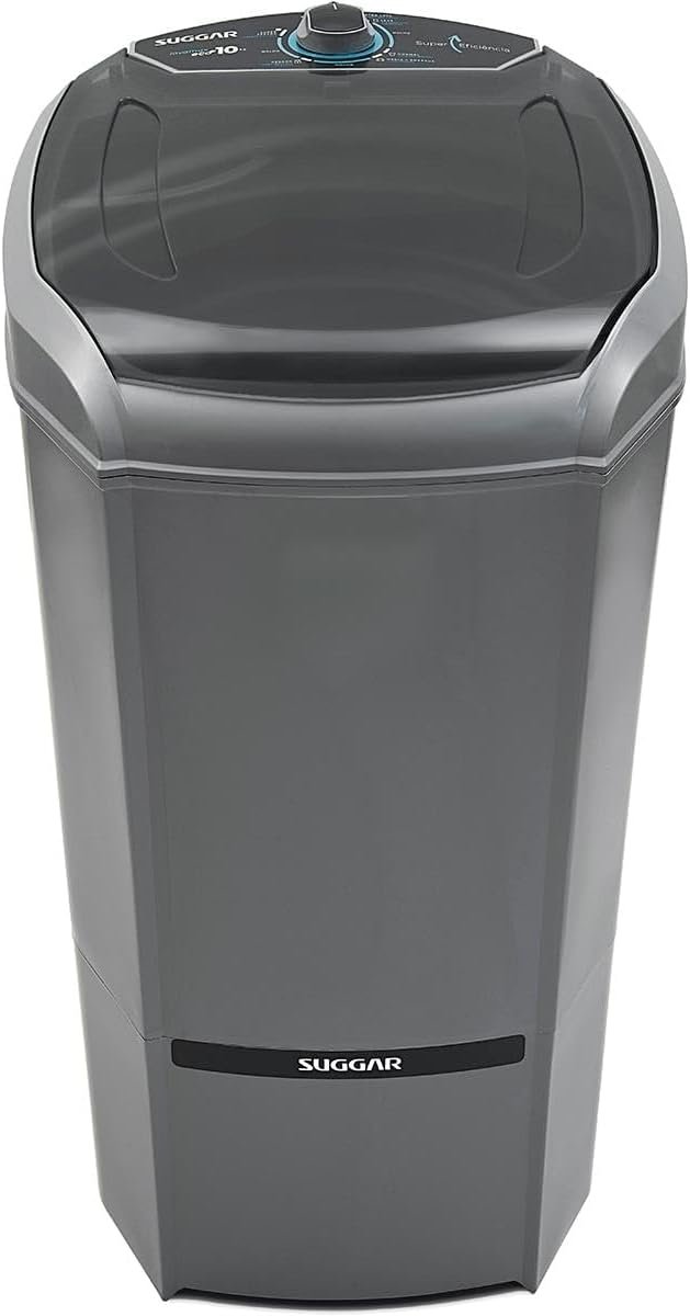 SUGGAR LAVADORA DE ROUPAS LAVAMAX ECO 10KG 220V PRATA LE1022PR - Imagem 3