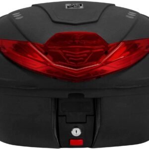 Bauleto 35 Litros New Smart Box 4 Universal Lente Vermelha