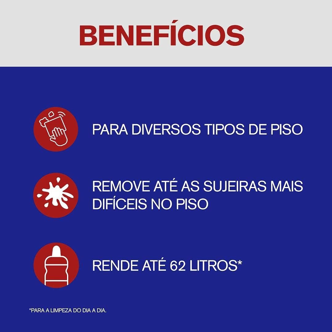 Veja Original - Limpador para Limpeza Pesada, Embalagem Econômica, 1L - Imagem 2