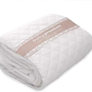 Capa Protetora Para Berço Impermeável Baby Branco Sulbrasil