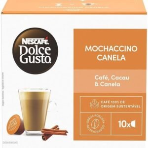 Café em Cápsula NESCAFÉ DOLCE GUSTO Mochaccino Canela 10 Cápsulas Café em Cápsula NESCAFÉ DOLCE GUSTO Mochaccino Canela 10 Cápsulas