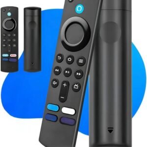 Controle Remoto Comando Voz TV Stick 4K Lite Teclas Atalho TV Premium Funções Completas Compatível Todos Modelos