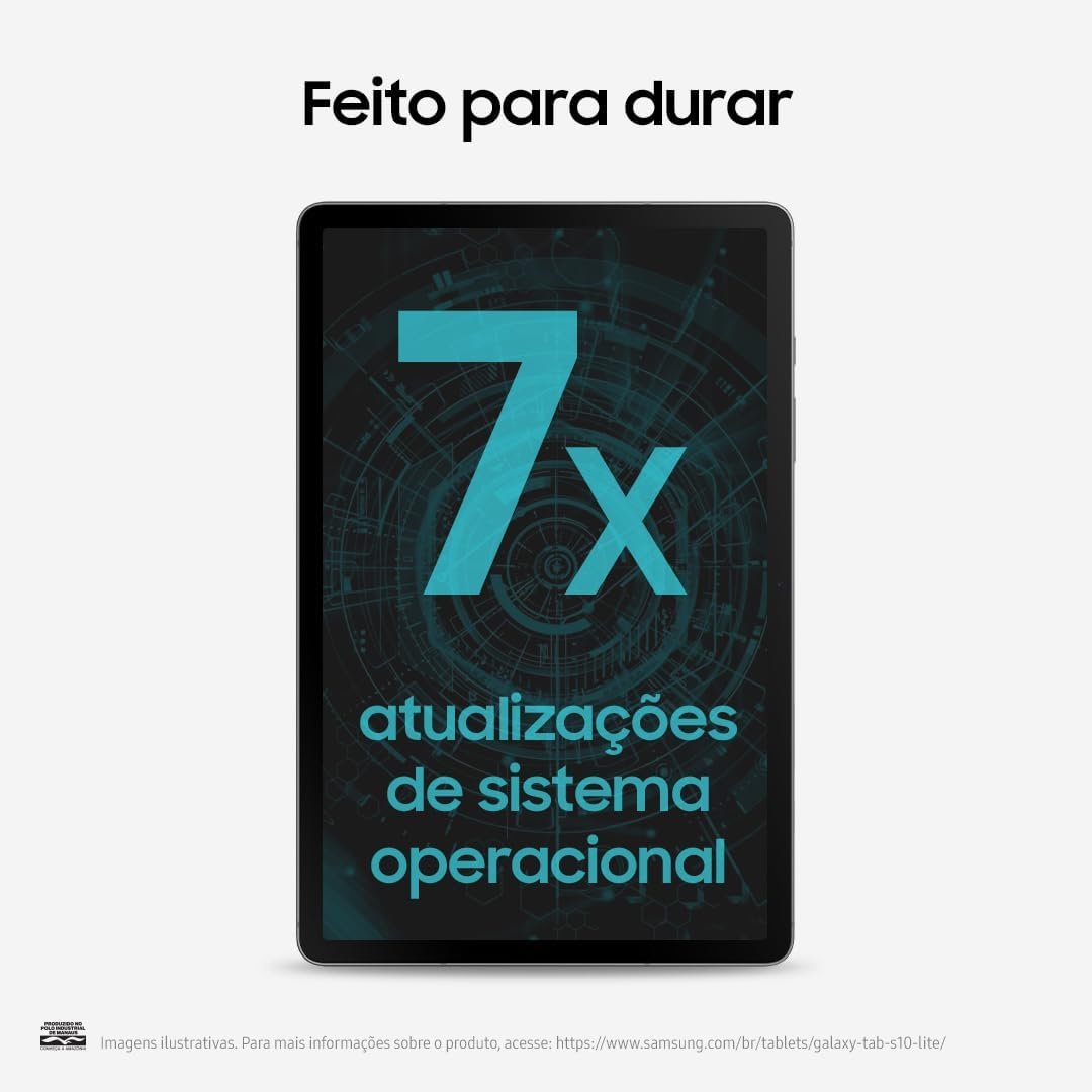 Galaxy Tab S10 Lite, 128GB, Tela 10.9", WIFI, Cinza - Imagem 9