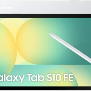 Tablet Samsung Galaxy Tab S10 FE, Prata, 128GB, 8GB RAM, Tela Imersiva de 10.9″ 90Hz, Camera Traseira de 13MP, Câmera Frontal de 12MP Ultra Wide, Wifi 6, IP68, Android 15 Tablet Samsung Galaxy Tab S10 FE, Prata, 128GB, 8GB RAM, Tela Imersiva de 10.9″ 90Hz, Camera Traseira de 13MP, Câmera Frontal de 12MP Ultra Wide, Wifi 6, IP68, Android 15